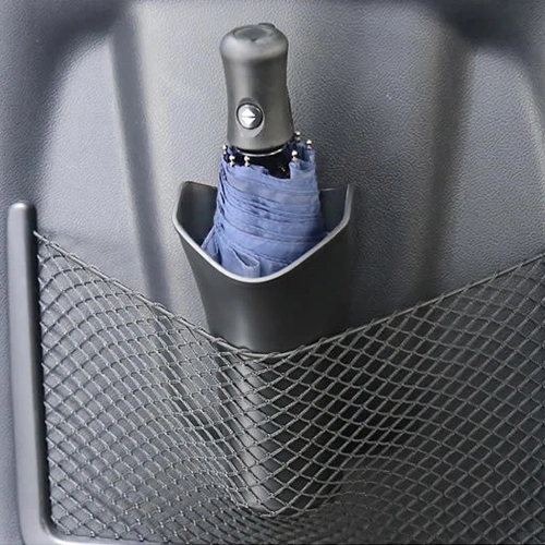 Multifunctional Car Seat Storage Box Umbrella Holder Trash Can Car Plastic Barrel