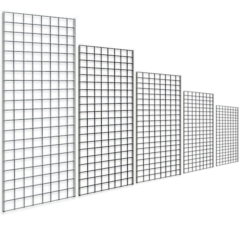 Multifunction Metal Mesh Wire Wall Grid with Clips Photo Hanging Display for Wall Decor, Ins Art Display Picture Wall