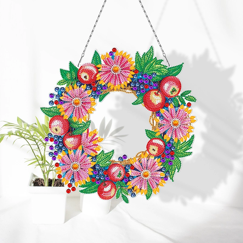 2022 New Trend Home Decoration Flowers and Fruits Diamond Painting PVC Wall Hanging DIY Gift and Handcraft