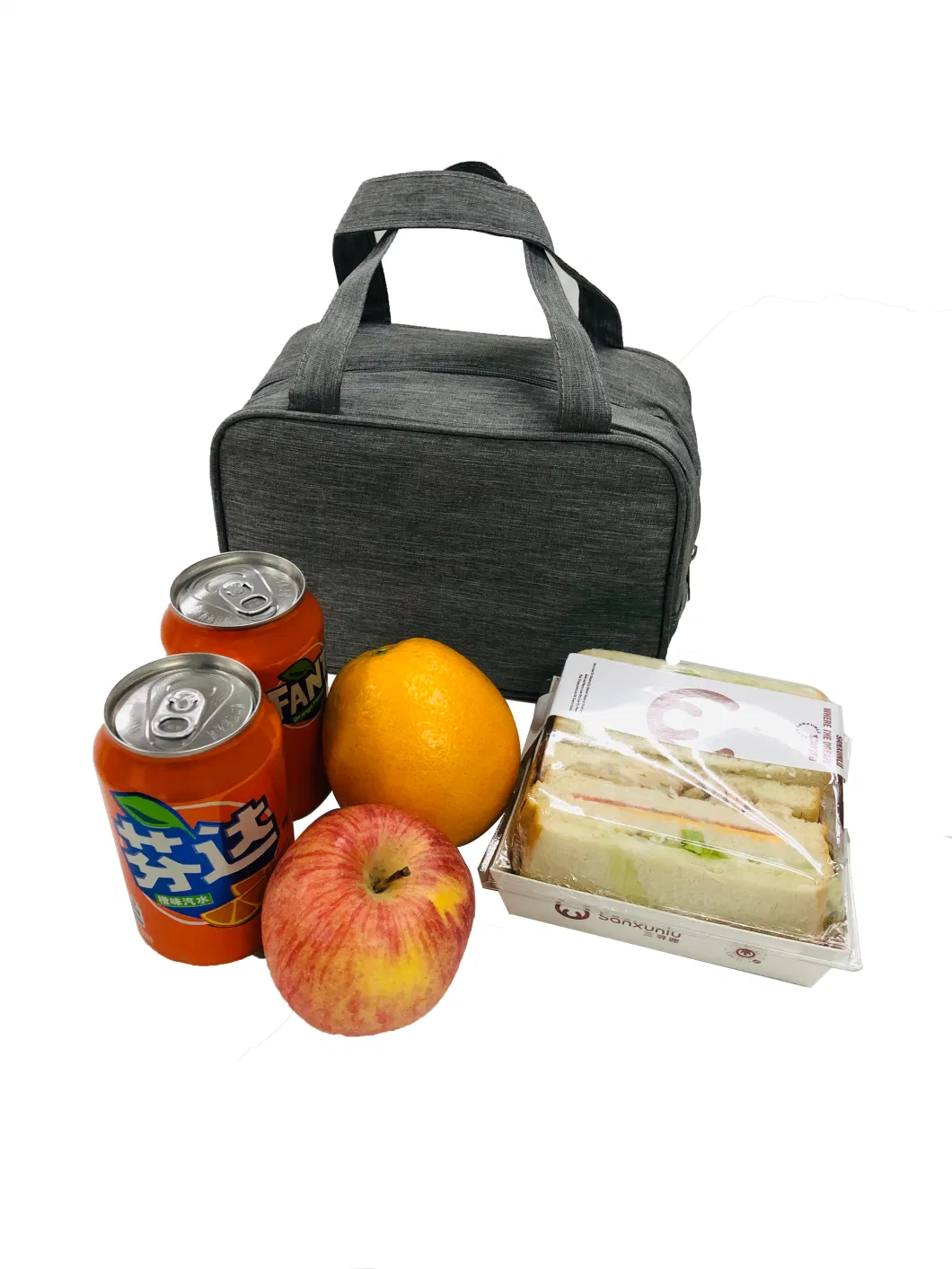 Custom Thermal Insulated Leak Proof Eco-Friendly Canvas Picnic Oversized Lunch Cooler Box