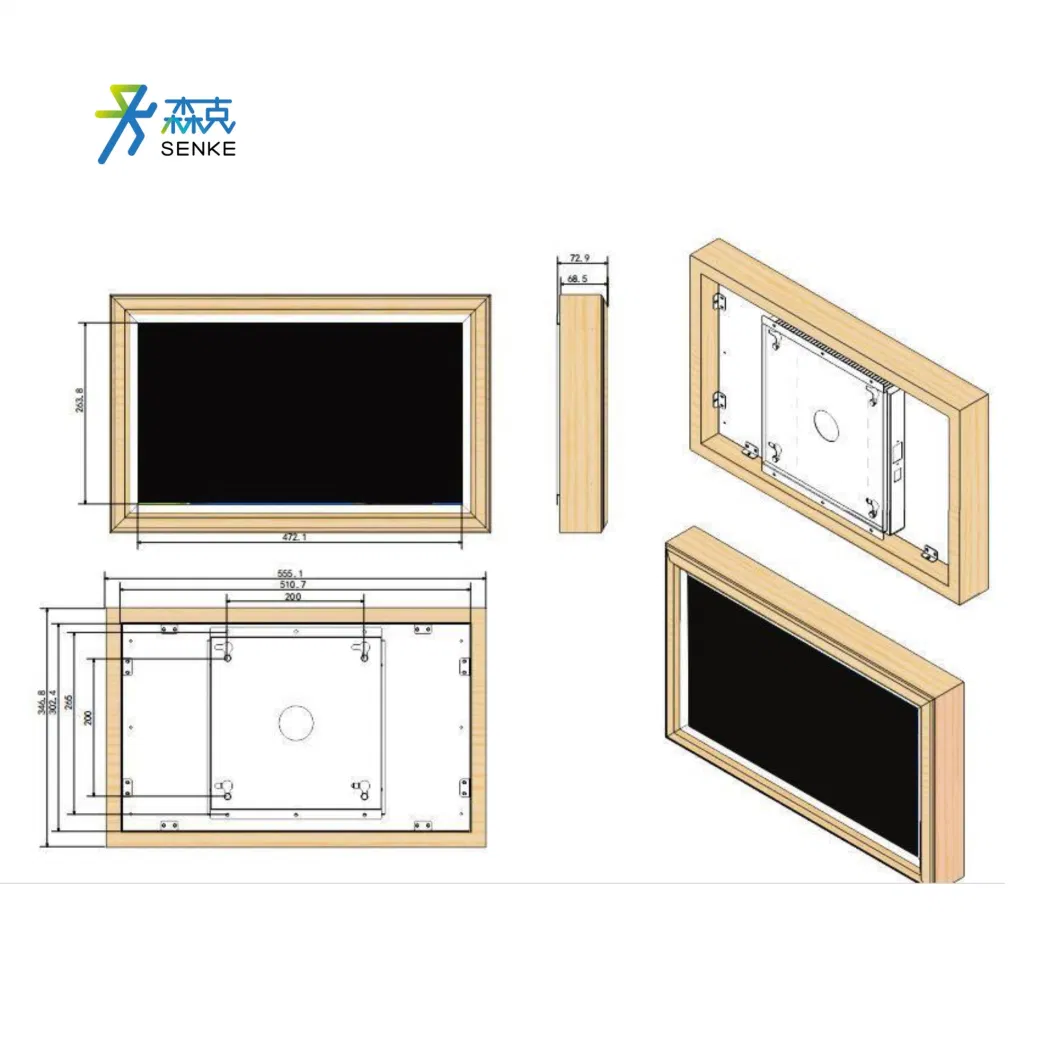 Senke Customization Large Digital Photo Frame 50 Inch Universal Digital Photo Frame