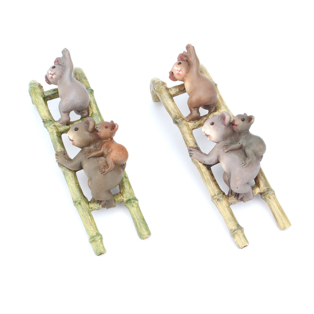 Climbing Ladder Small Koala Pot Creative Home Gardening Resin Decoration Pieces