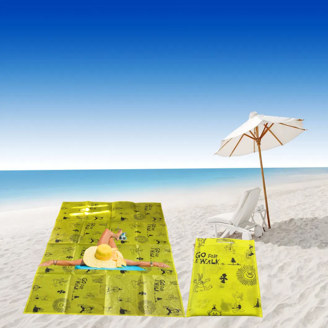 Wholesale Waterproof Foldable Outdoor Camping Mat Extra Large Beach Mat