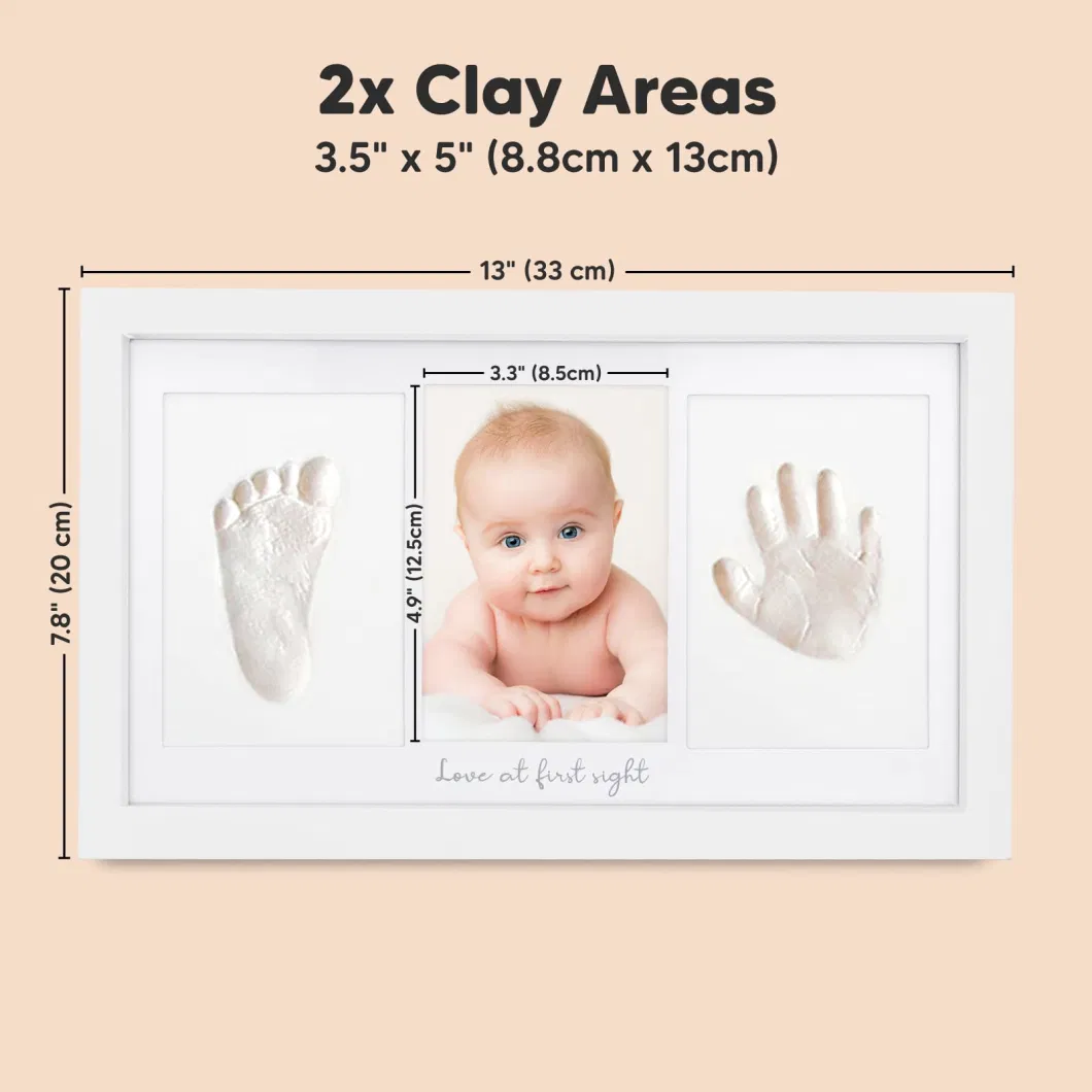 Baby Handprint and Footprint Frame