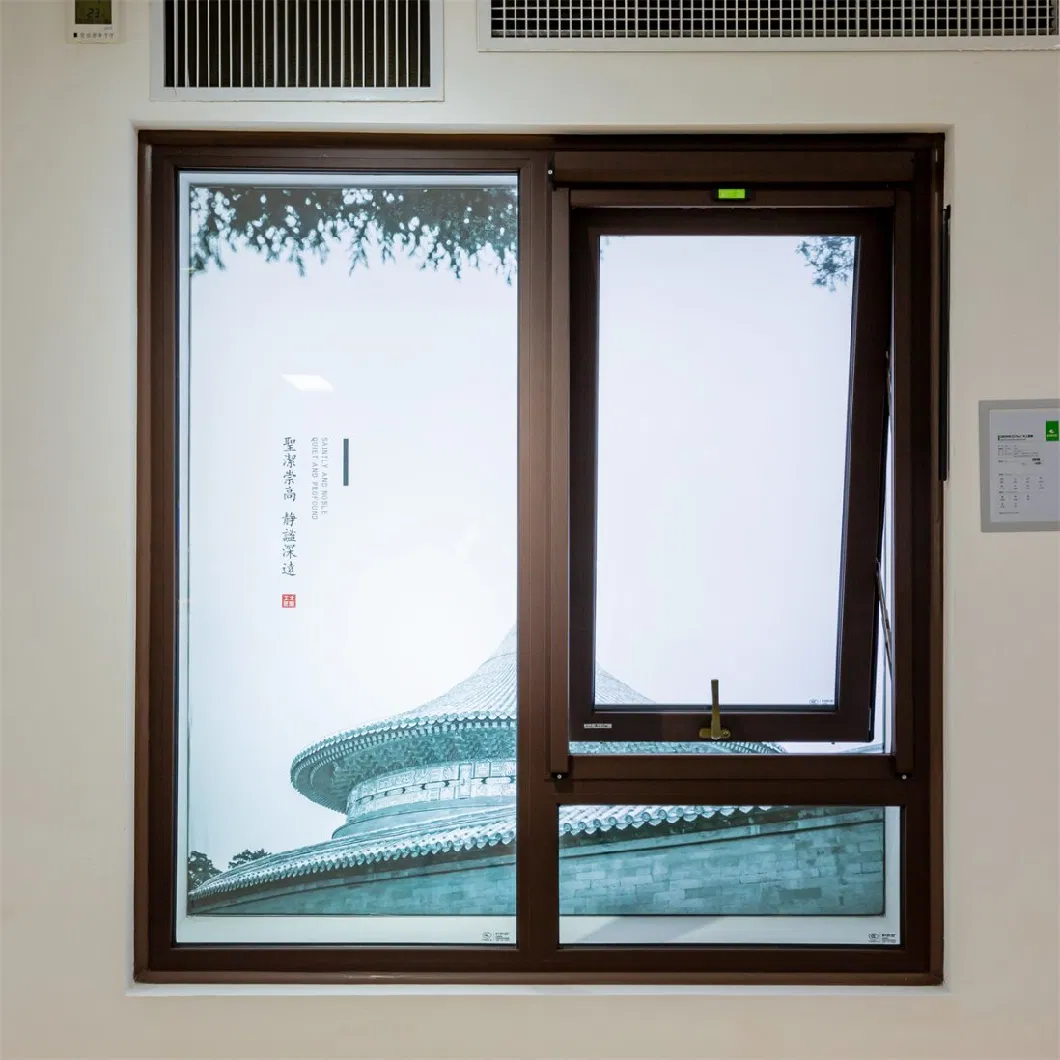 UPVC Ventilator Window with Exhaust Fan for Kitchen Baydee UPVC Profile