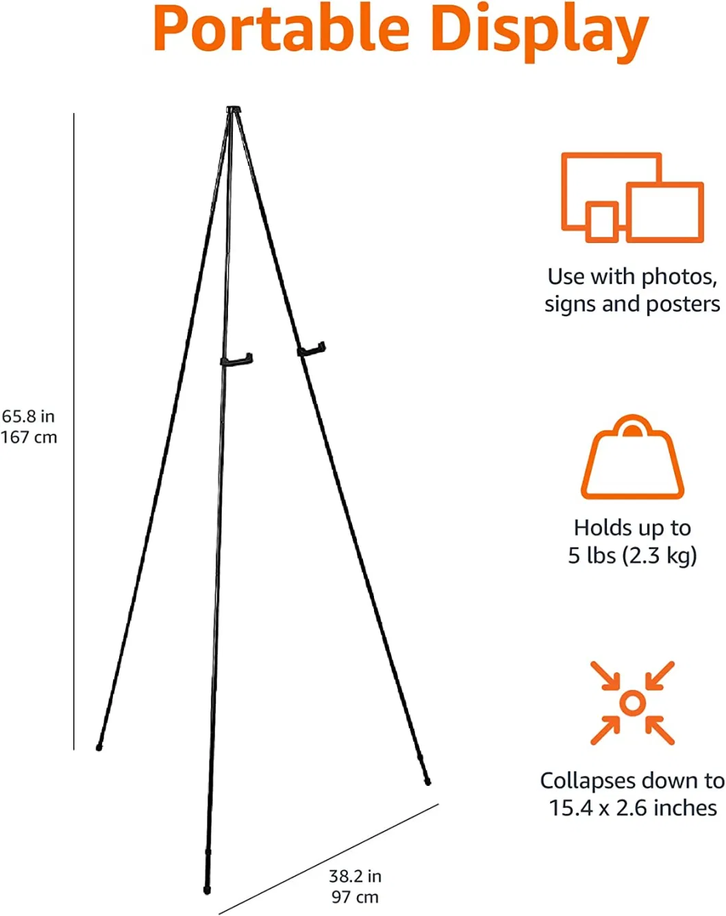 Display Easel Stand for Wedding Sign &amp; Poster