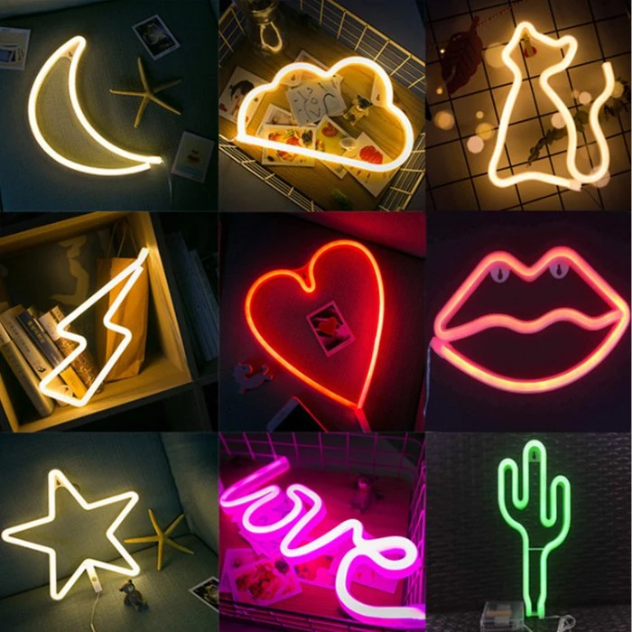 Happy Birthday Neon Sign Customized Neon Signs with LED Free Design Custom