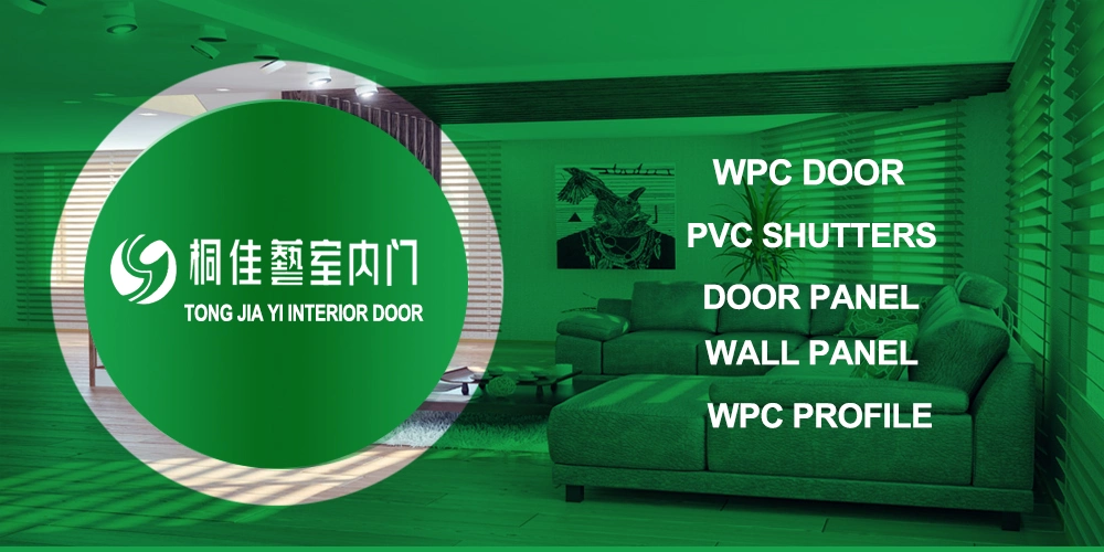 Fire Rated Wood Plastic Composite WPC Door Frame for Kitchen