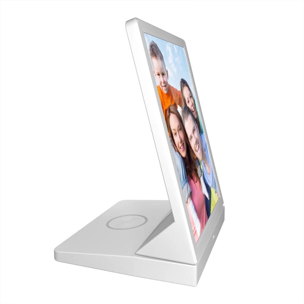 9.7 Inch Photo Frame Desktop with Wireless Charger