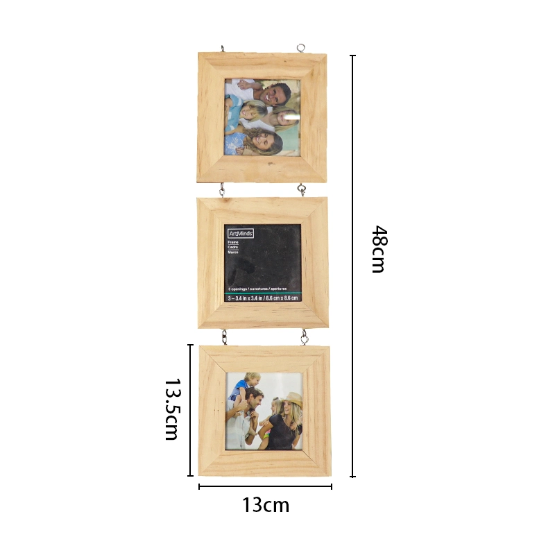 Wholesale Promotional Decoration Classic Home Decor Wall Large Wooden Photo Picture Frame