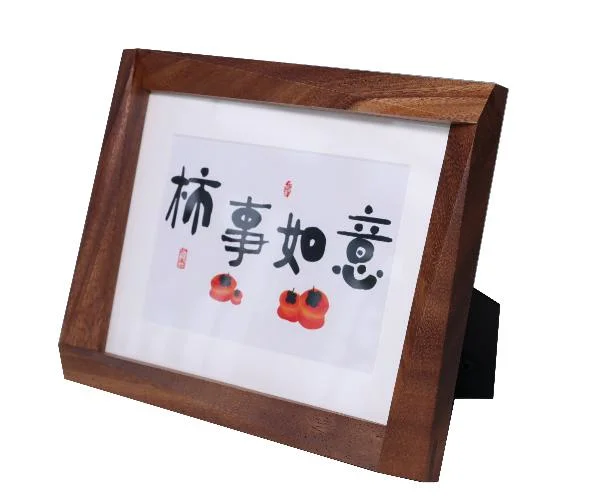 Hot Selling 6&quot; 7&quot; 8&quot; Decoration Sublimation Blanks Canvas Wholesale Glass Vintage Moulding Poster Shadow Box Wooden Photo Creative Picture Frame