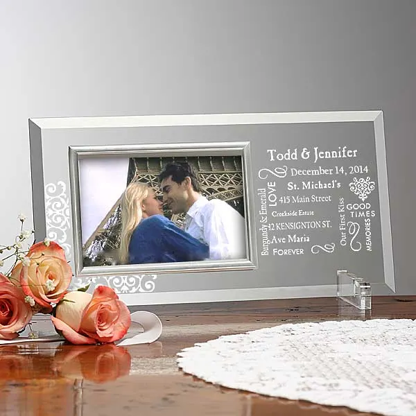 Wedding Invitation Personalized Frame for Weddding Gift