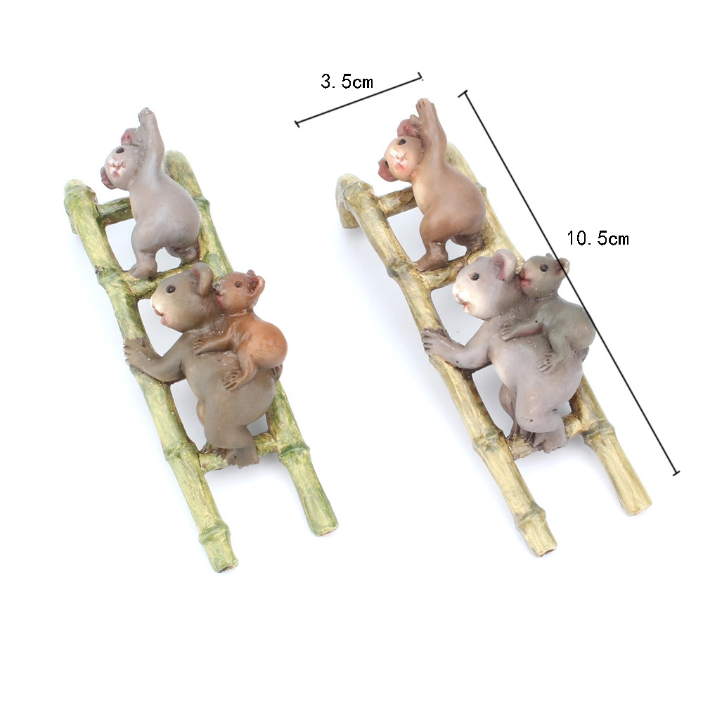 Climbing Ladder Small Koala Pot Creative Home Gardening Resin Decoration Pieces