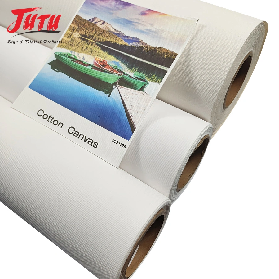 Long Life Modern Digital Printing Inkjet Cotton Painting Advertising Materials Eco-Solvent Canvas