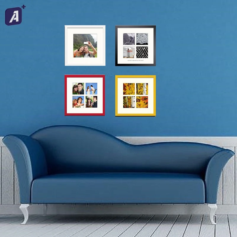 Lightweight Removable Wall Sticker Colored Frame Photo Frame