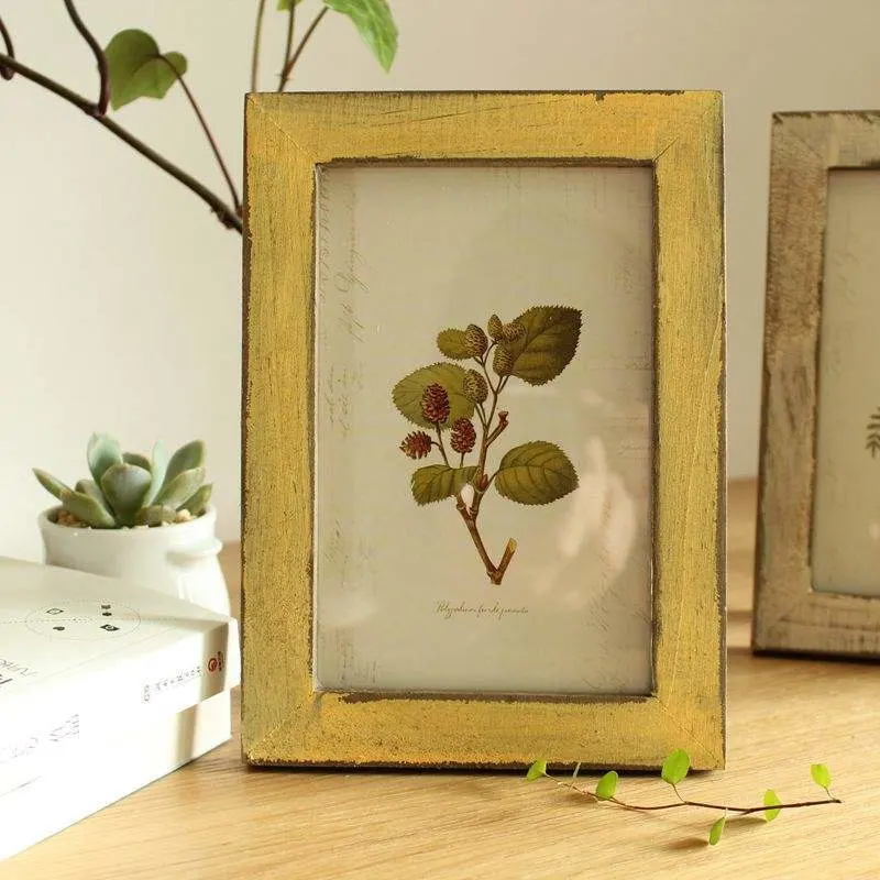 Factory Price Hot Sale Vintage Distressed Wooden/Wood Photo Frame