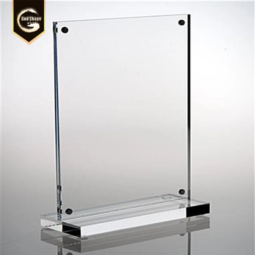 Acrylic Desktop Double Side Clear Photo Holder Picture Frame