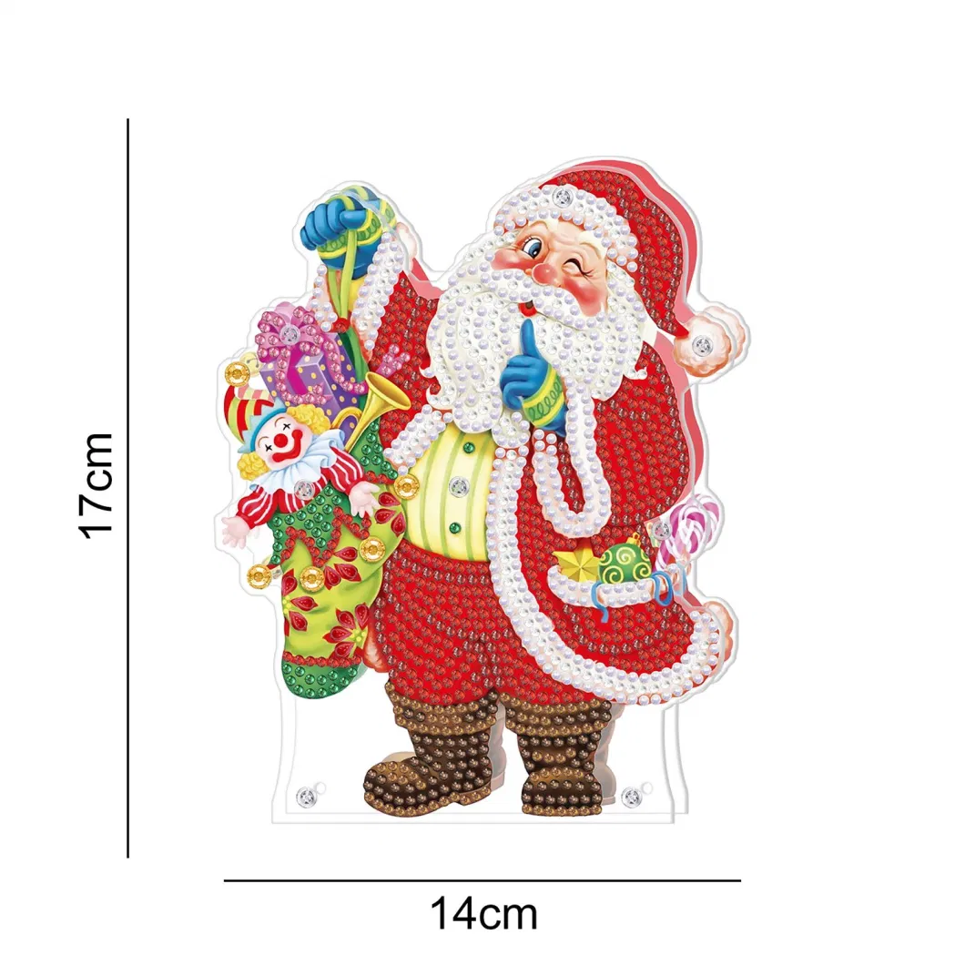 5D Diamond Painting Christmas LED Light for Home Decoration