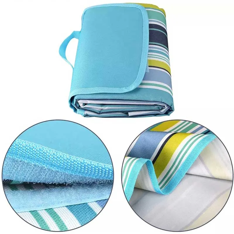 Outdoor Blanket Picnic Blanket Extra Large Sand Proof Blanket Waterproof Portable Beach Blanket Camping Blanket