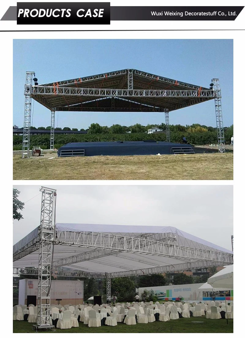 Customized Special Aluminium Truss with Special Structure, Heart-Shaped Frame, Five-Pointed Start