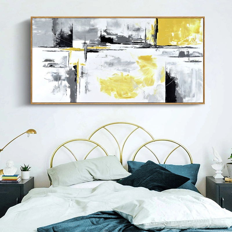 Customable Modern Geometric Abstract Art Paintings for Bedroom Decoration