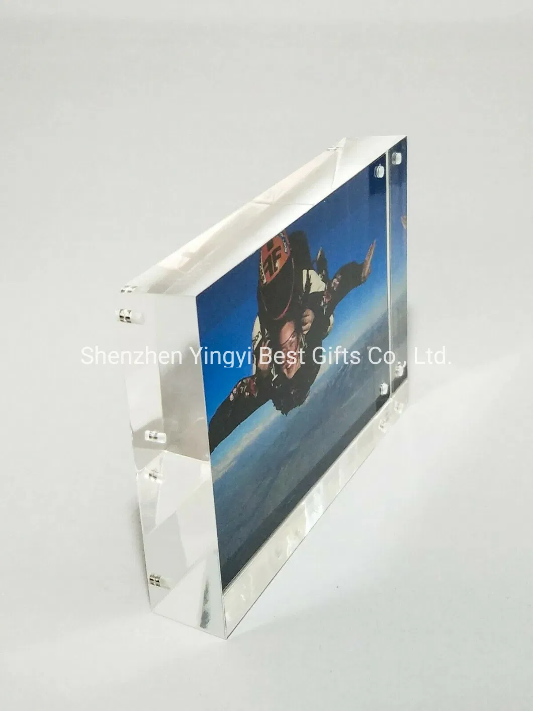 Lucite Plexiglass Picture Frame