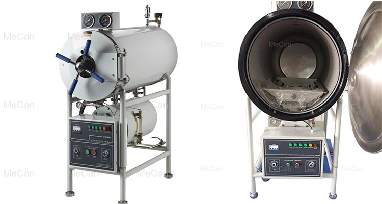 Stainless Steel Dental Mushroom Substrate Autoclave Vertical Pressure Steam Sterilizer