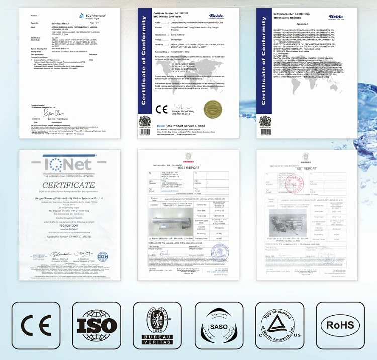 10W UV Sterilizer Is Suitable for Water for Restaurants and Hotels, Sewage Disinfection, Aquaculture, Food Processing Water