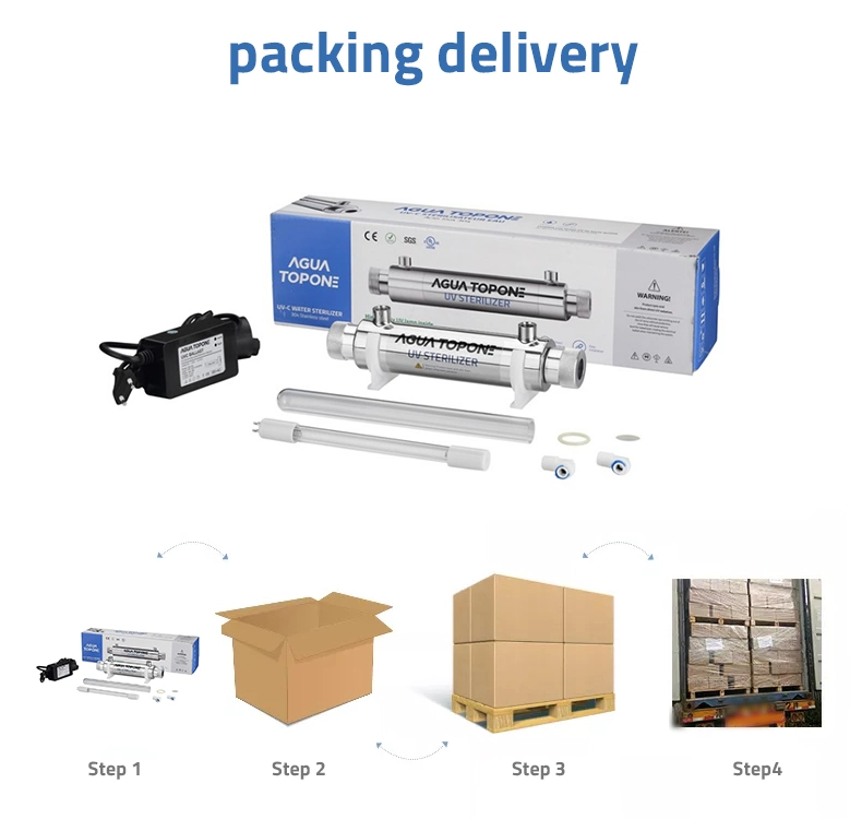 Ultraviolet Ray Sterilizer UV Water Treatment for Food and Beverage Application