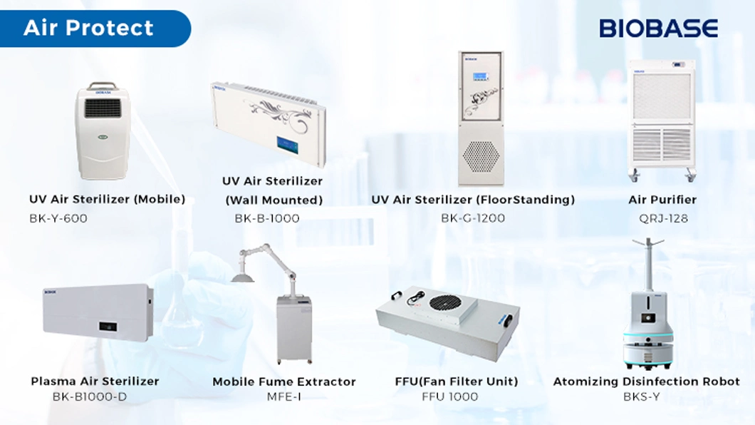 Biobase China Lab Medical Equipment CE UV Air Sterilizer Price