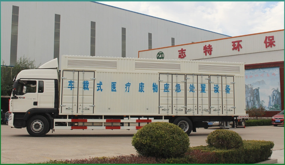 Large Microwave Steam Sterilization Machine for Medical Waste