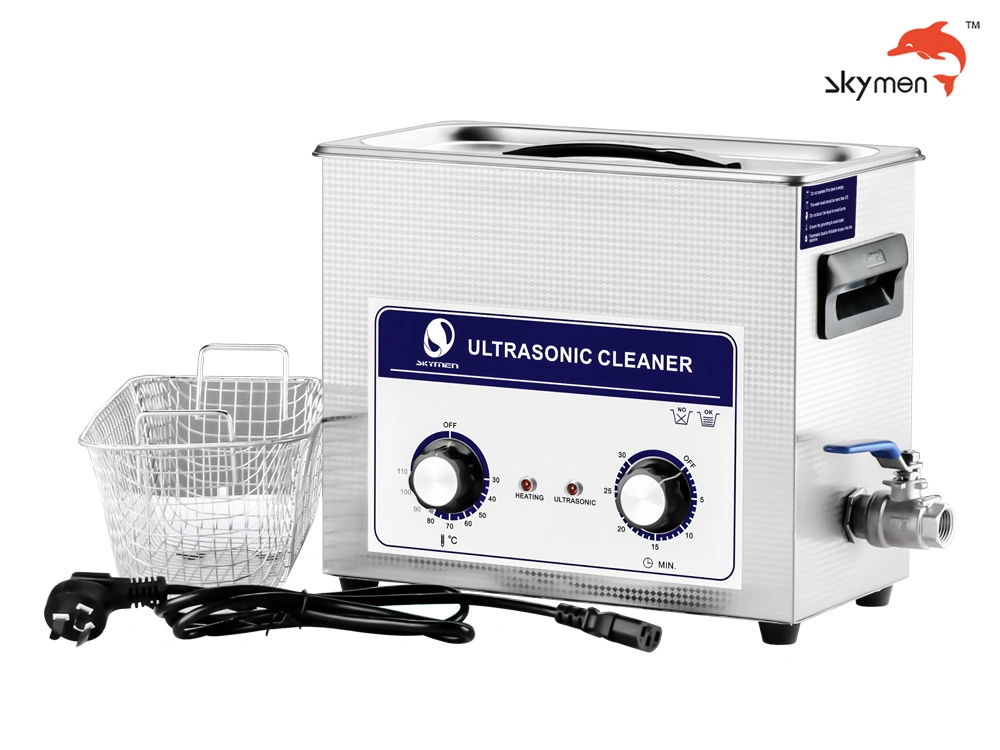 6.5 Liters Lab Ultrasonic Cleaner Mechanical Heater and Timer Control