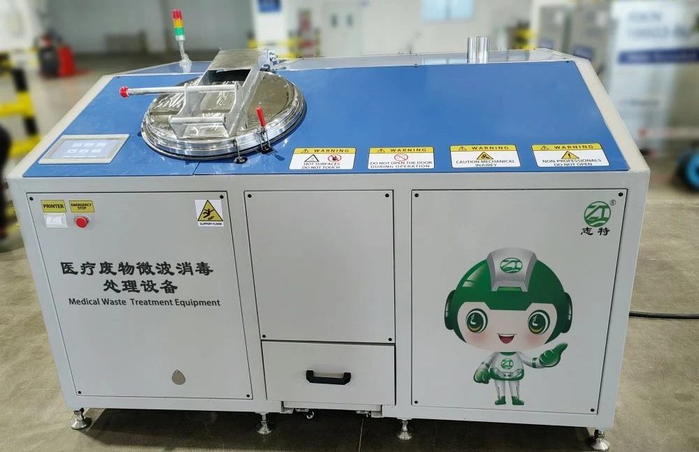 Clinical Waste Hospital Medical Waste Sterilizer Equipment Microwave Treatment