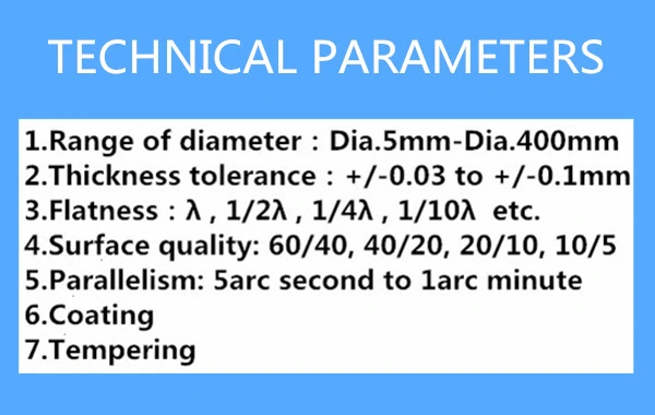 Zwb3 UV Optical Filters Glasss Applied in Air Sterilizer