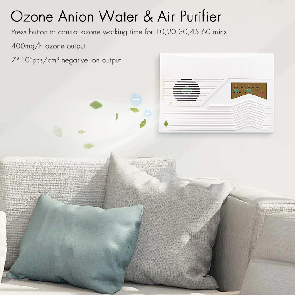 Certificate Home Ozone Water and Air Purifier Ozone Vegetable and Food Sterilizer