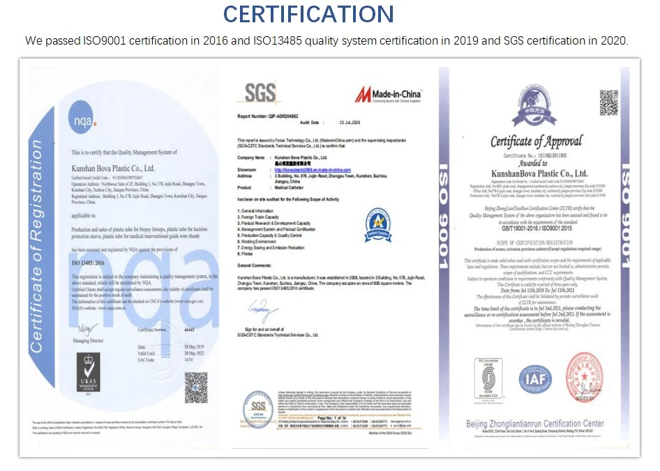 Hospital Device of Disposable Medical Grade Feeding Catheter Meet RoHS