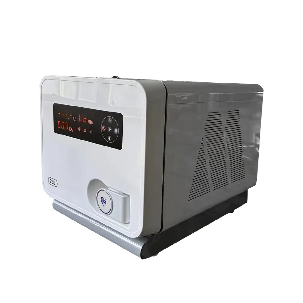 Clinical Benchtop Autoclave 23L Class B Portable Dental Autoclave Steam Sterilizer