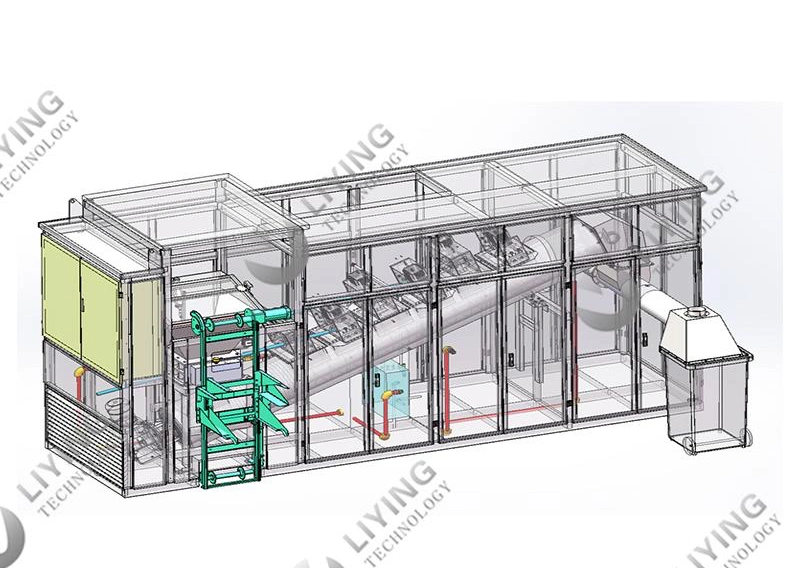 50kg 50kg 120kg Microwave Integrated Sterilizer&Shredder Machine for Hospital Medical Waste