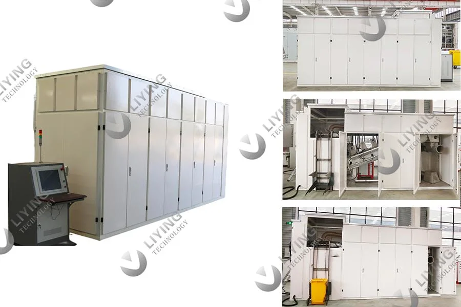 50kg 50kg 120kg Microwave Integrated Sterilizer&Shredder Machine for Hospital Medical Waste