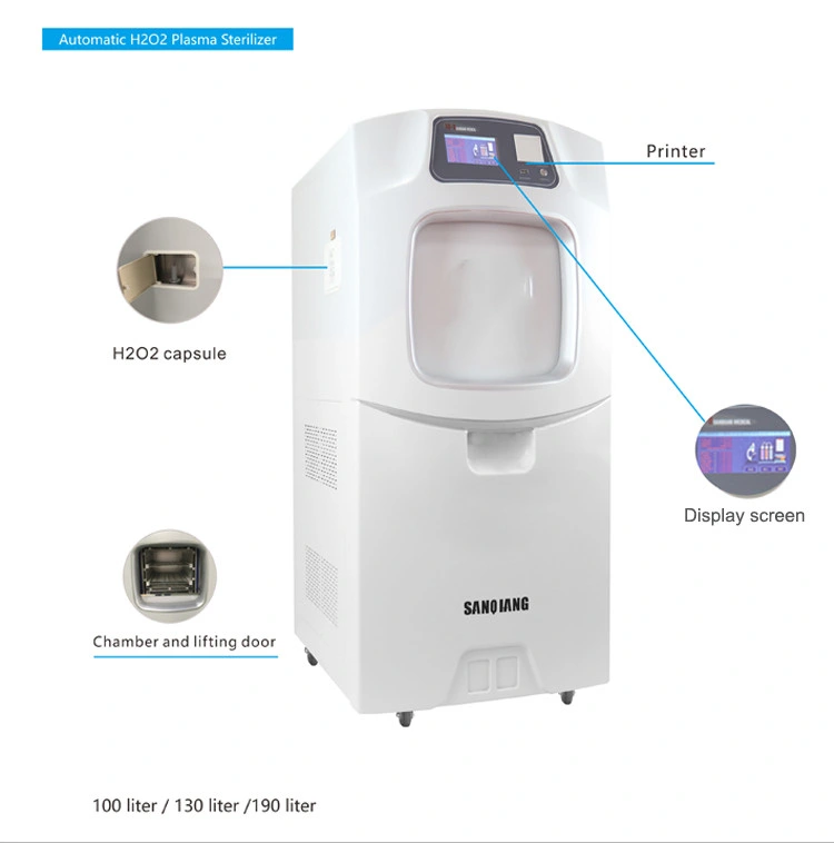 Lab Equipment Medical Dental Autoclave H2O2 Low Temperature Plasma Sterilizer