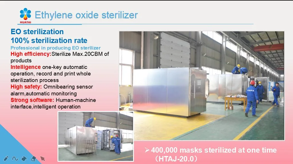 Sterilizer Ethylene Oxide Gas Eto Sterilization Sterilizing Machine for Medical Mask