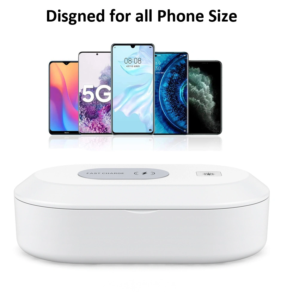 Wireless Charger Sterilization Sanitizer Cellphone Sterilization UV Light Sterilizer Box