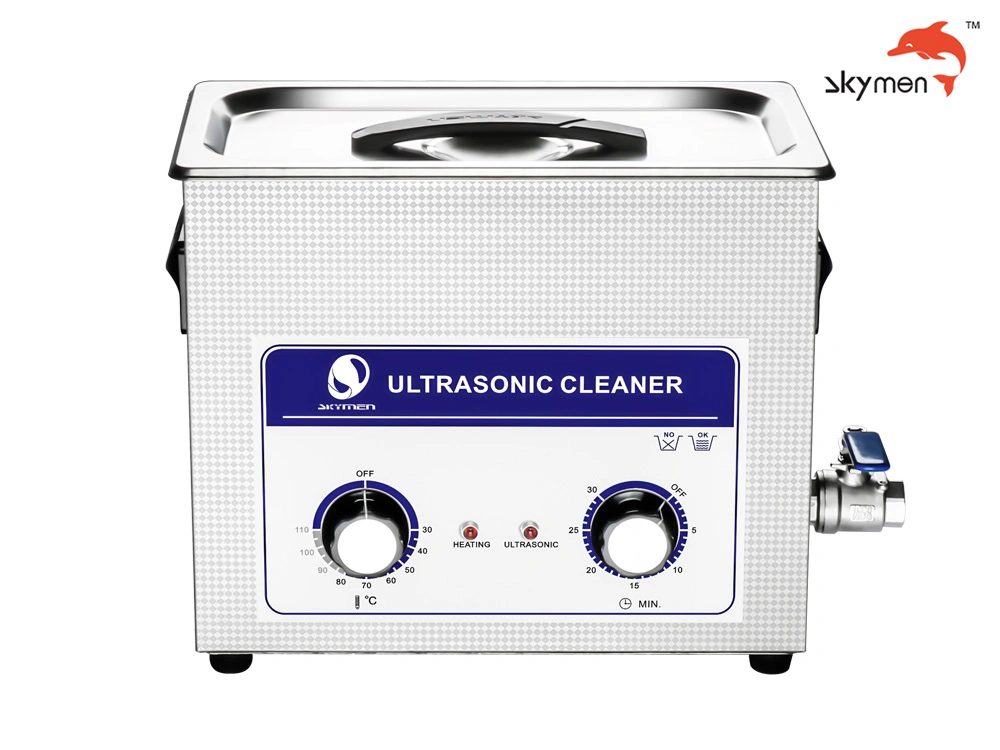 6.5 Liters Lab Ultrasonic Cleaner Mechanical Heater and Timer Control