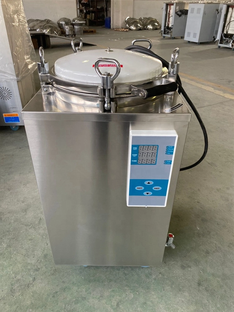 50L Vertical Laboratory Steam Sterilizer Best Autoclave Machine