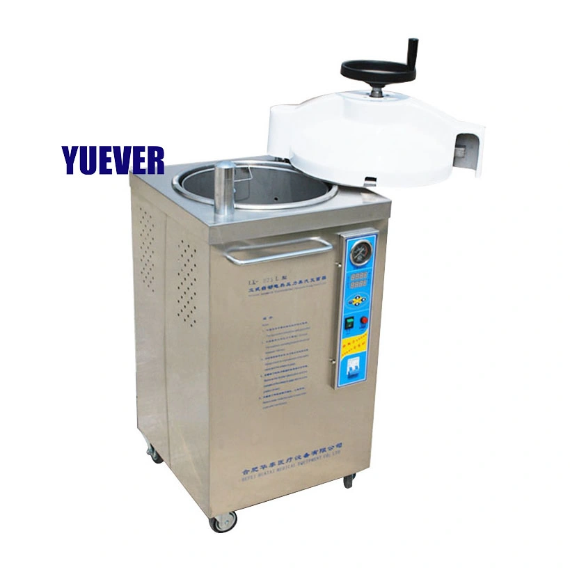 Stainless Steel Vertical Pressure Steam Sterilizer Autoclave 50L Portable Medical Class B Autoclave Sterilization Machine