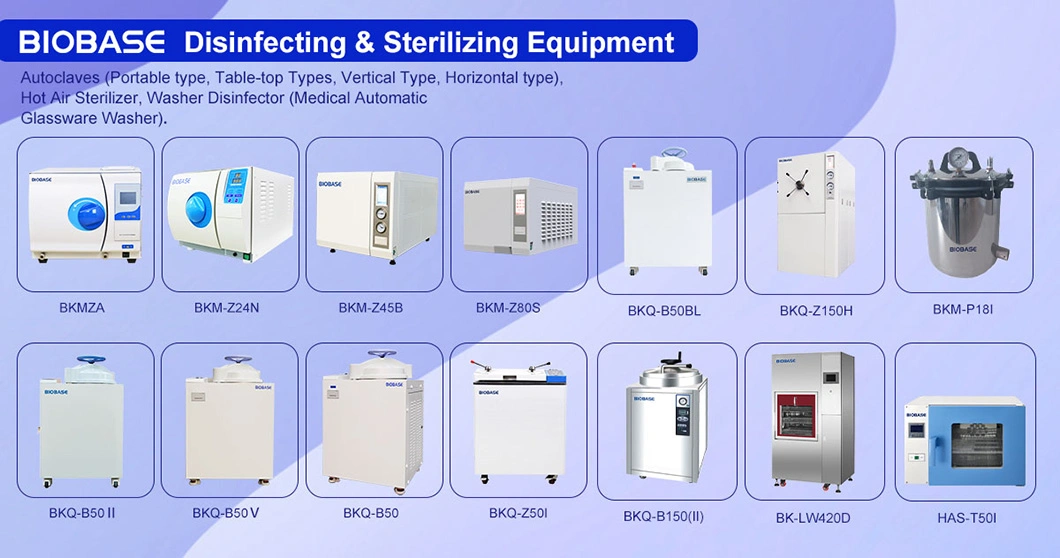 Biobase Gas Sterilizer 135L H2O2 Low Temperature Plasma Sterilizer for Laboratory