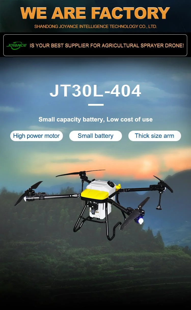 High Efficiency Drone Sprayer Agriculture Joyance 30L Uav for Farming Agricultural Spraying