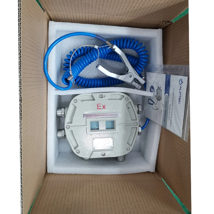 Static Grounding Verification Monitor for Tank Trucks