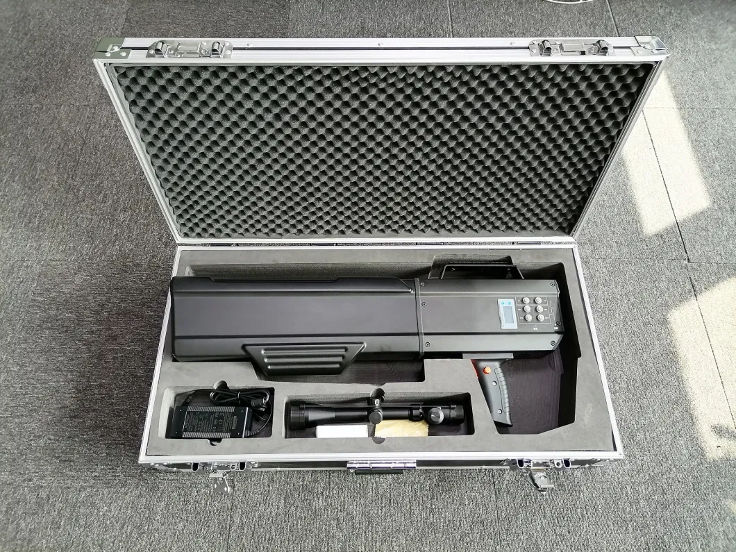 1500m Anti Drone Signal Interference Jamming Hand Hold Uav Jammer