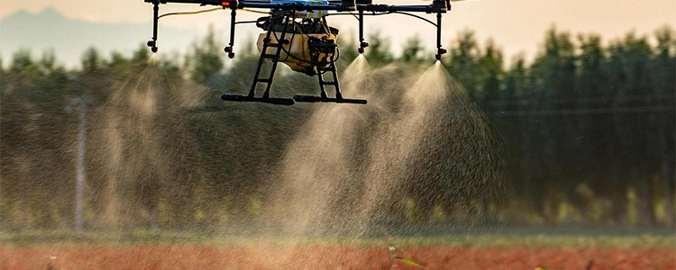 6 Axis Carbon Fiber Frame Uav 20L Payload Agricultural Spray Agriculture Drone